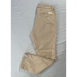 AG The Marshall Slim Trouser Flat Front Weekend Chino Pants. Beige, Men's 31X28.